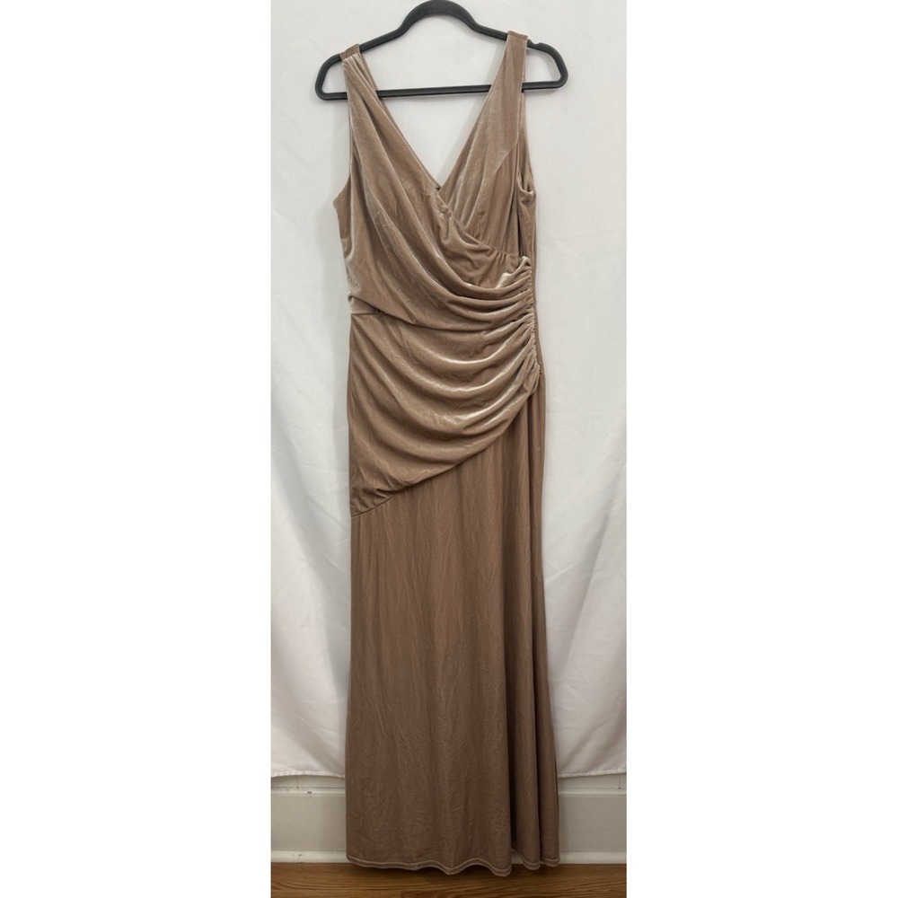 Revelry Chic Beige Wedding Gown